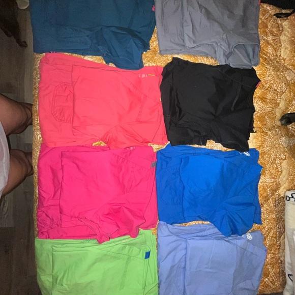 WonderWink Other - BUNDLE 8 SETS Wonderwink flex scrub Tops small, Pants small petite.